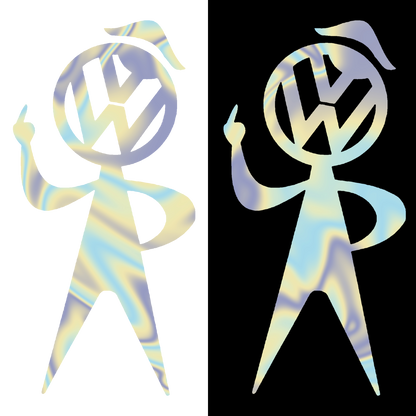 Sticker - VOLKSWAGEN MIDDLE FINGER