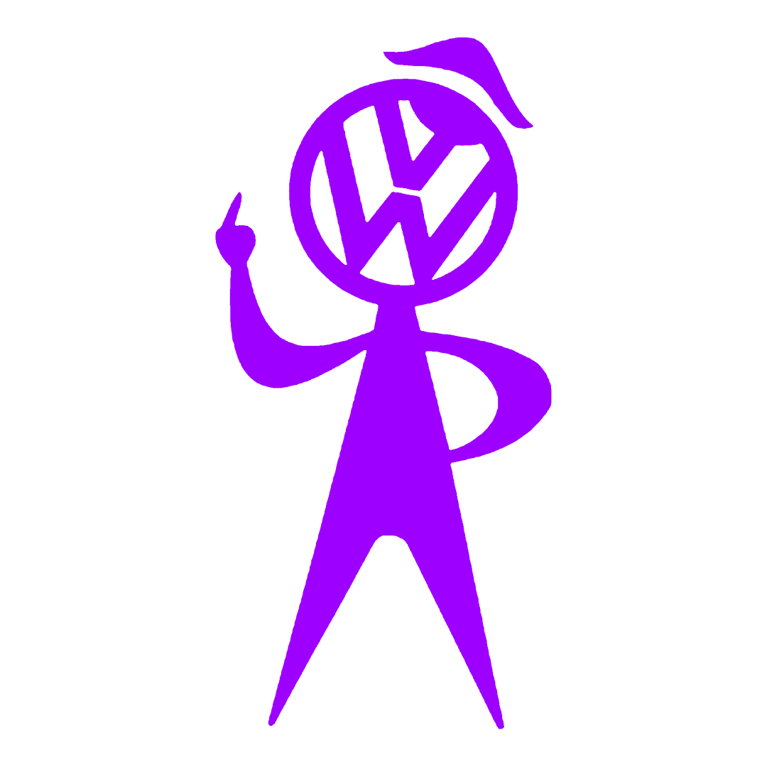 Sticker - VOLKSWAGEN MIDDLE FINGER