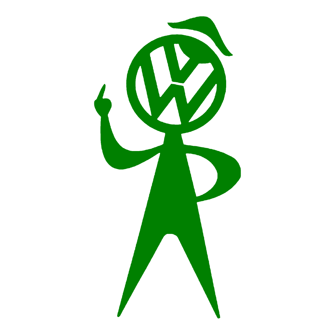 Sticker - VOLKSWAGEN MIDDLE FINGER