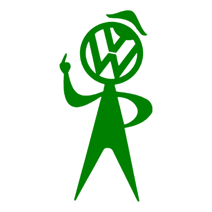 Sticker - VOLKSWAGEN MIDDLE FINGER