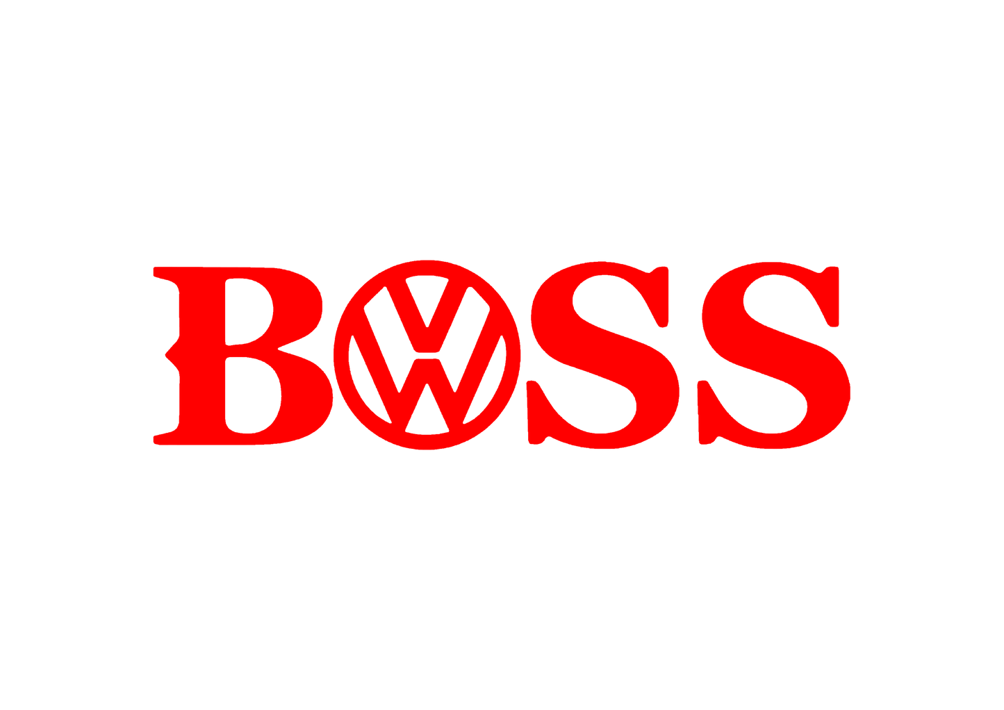 Sticker - VOLKSWAGEN BOSS