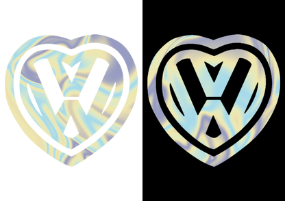 Sticker - VOLKSWAGEN HEART 2