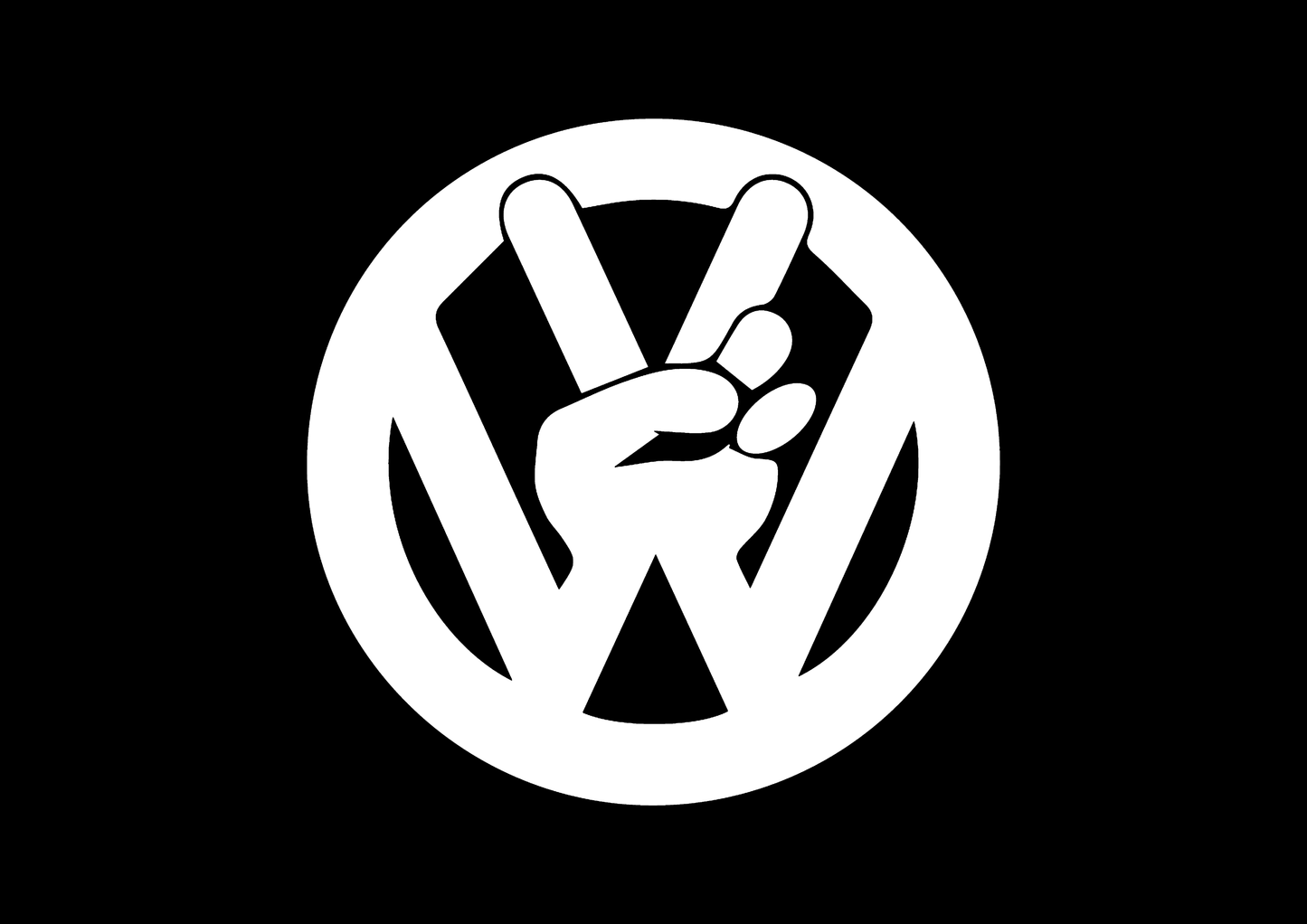 Sticker - VOLKSWAGEN PEACE