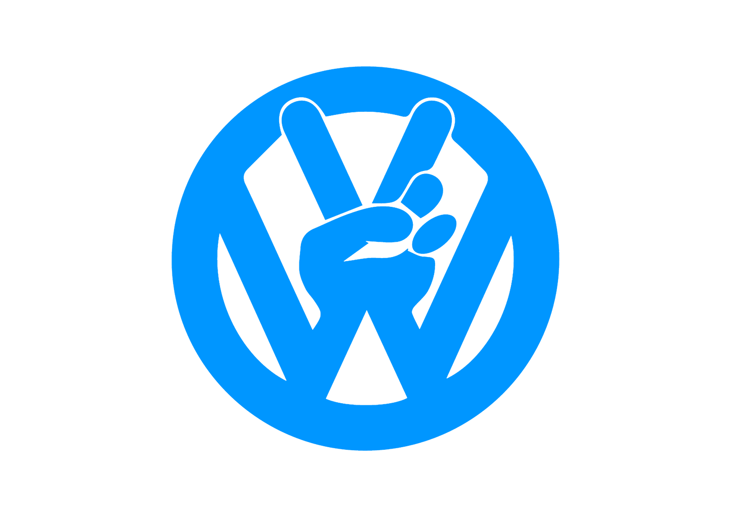 Sticker - VOLKSWAGEN PEACE