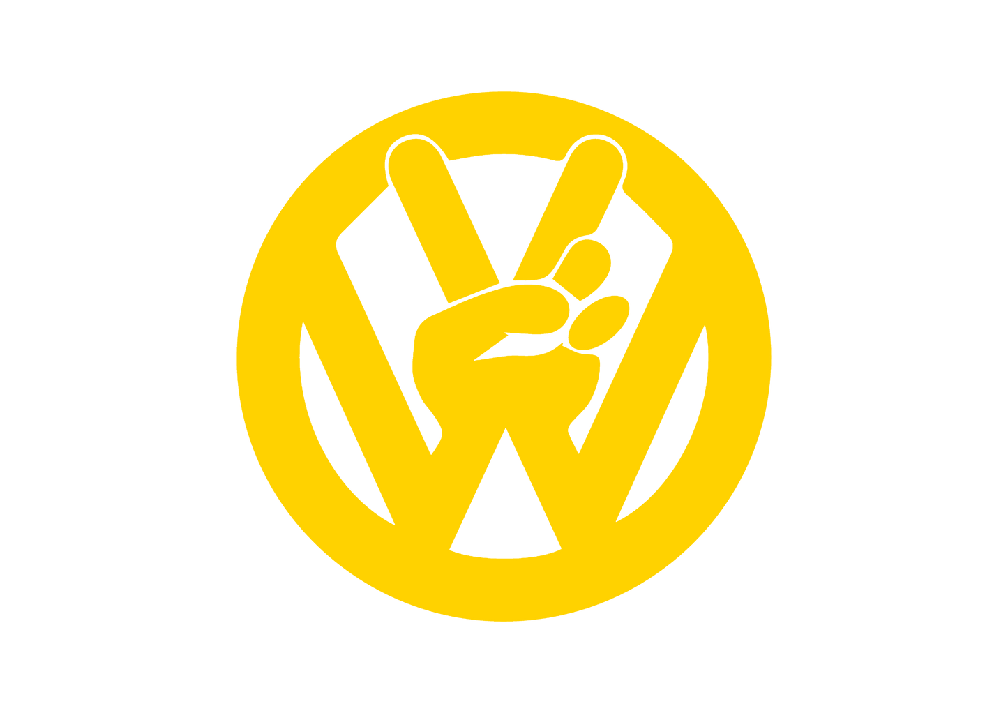 Sticker - VOLKSWAGEN PEACE