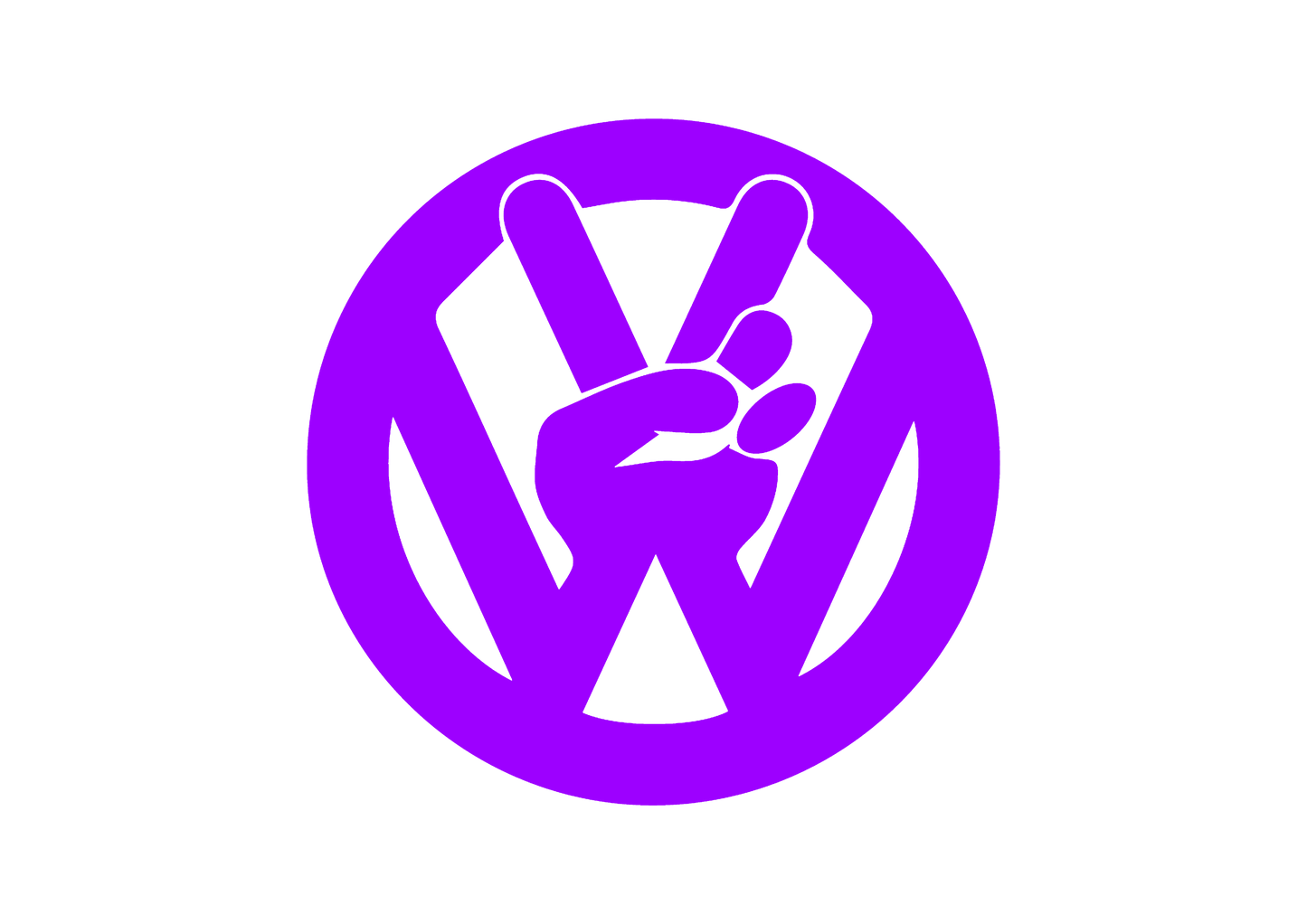 Sticker - VOLKSWAGEN PEACE