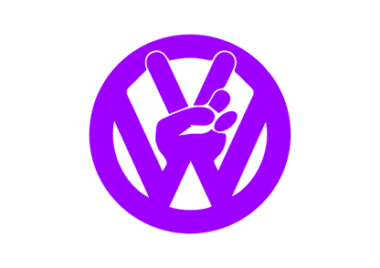 Sticker - VOLKSWAGEN PEACE