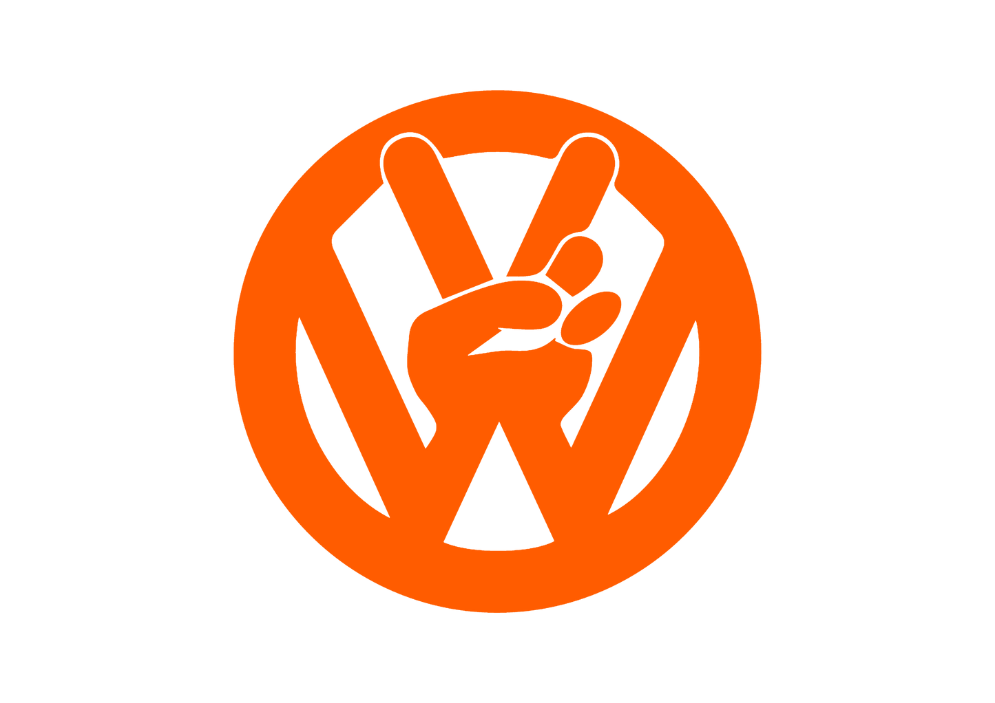 Sticker - VOLKSWAGEN PEACE