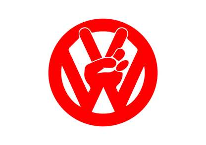 Sticker - VOLKSWAGEN PEACE