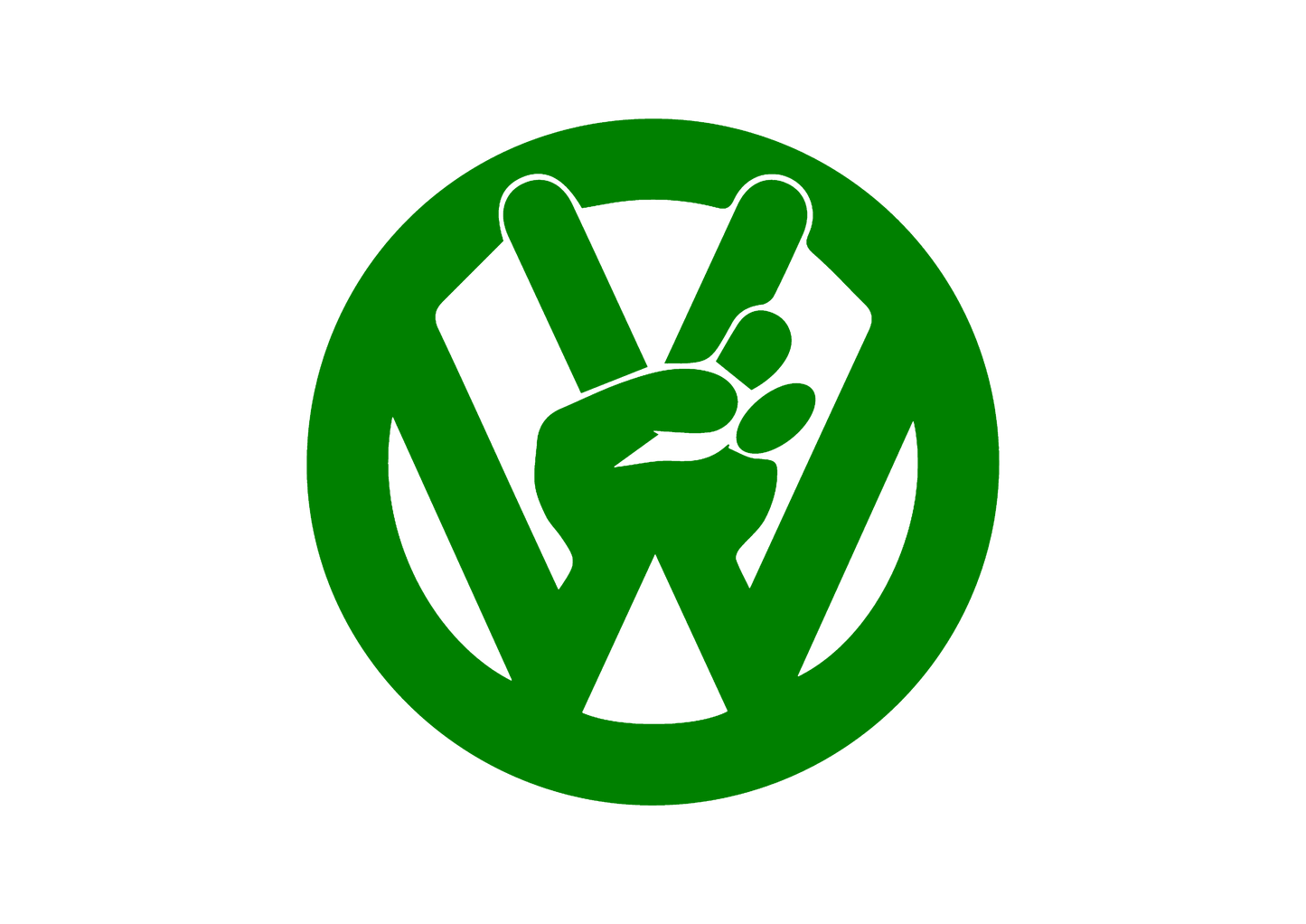 Sticker - VOLKSWAGEN PEACE