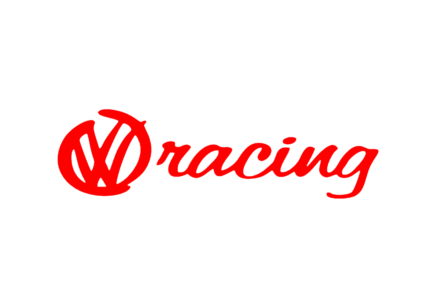 Sticker - VOLKSWAGEN RACING