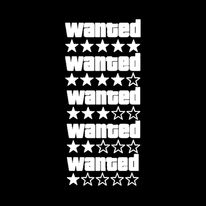 Sticker - GTA WANTED