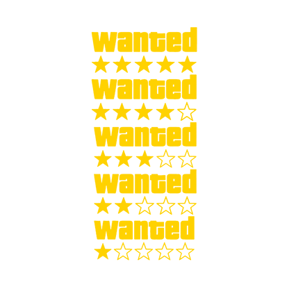 Sticker - GTA WANTED