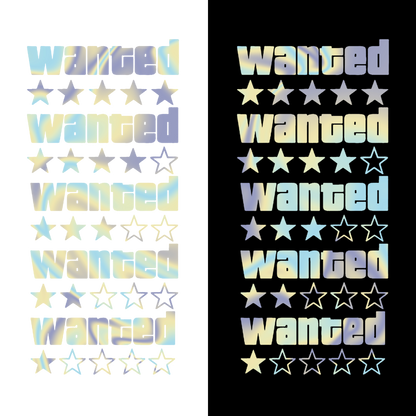 Sticker - GTA WANTED