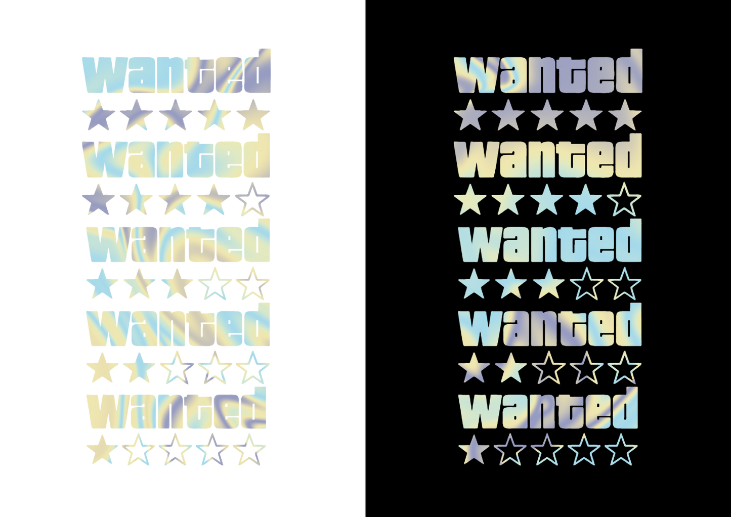 Sticker - GTA WANTED