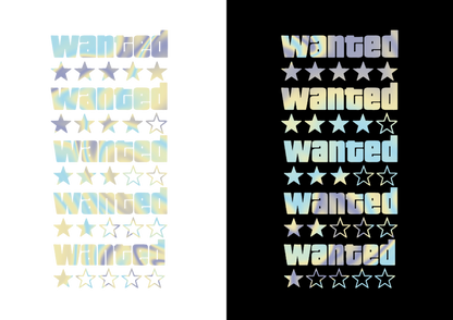 Sticker - GTA WANTED