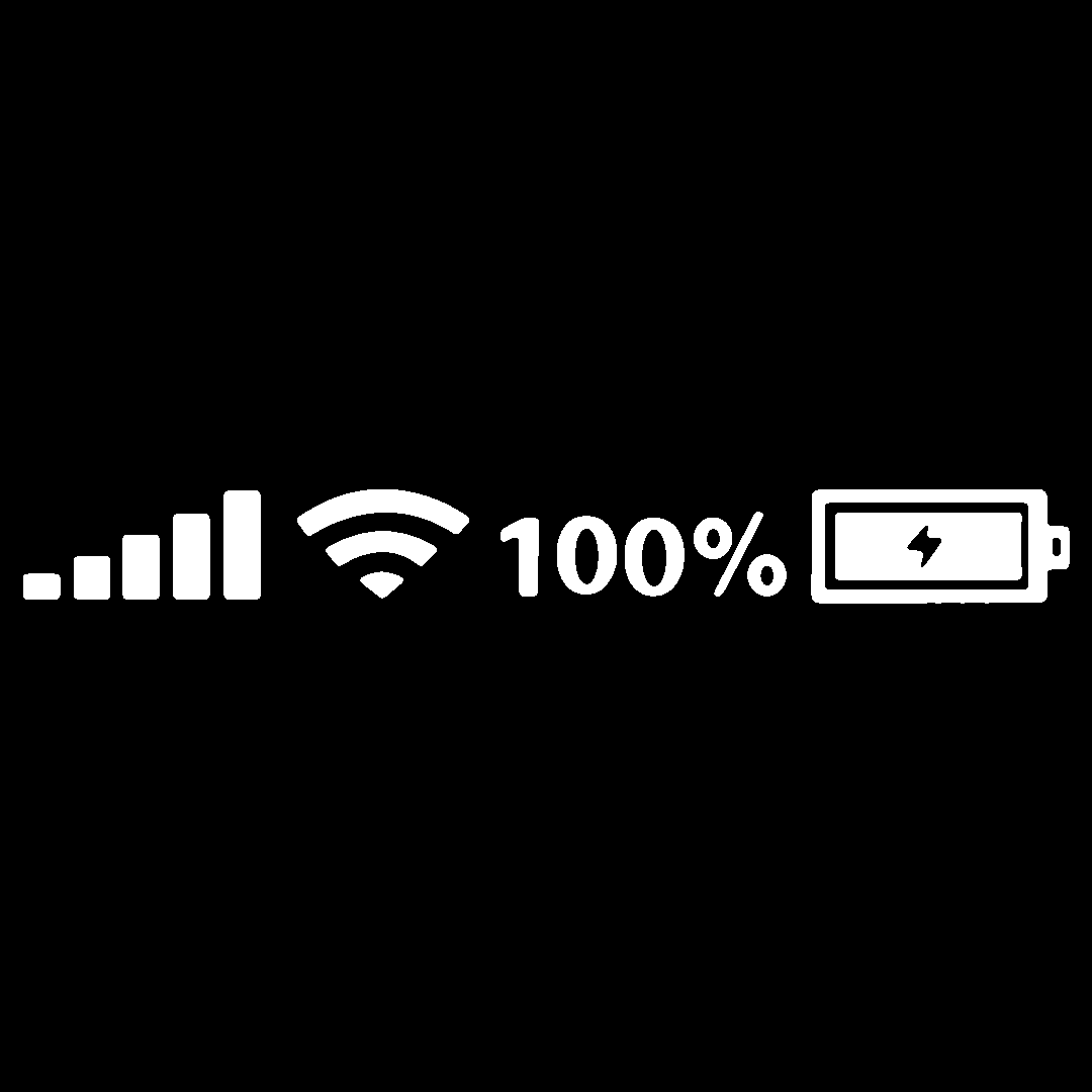 Sticker - SEMNAL WI-FI BATERIE