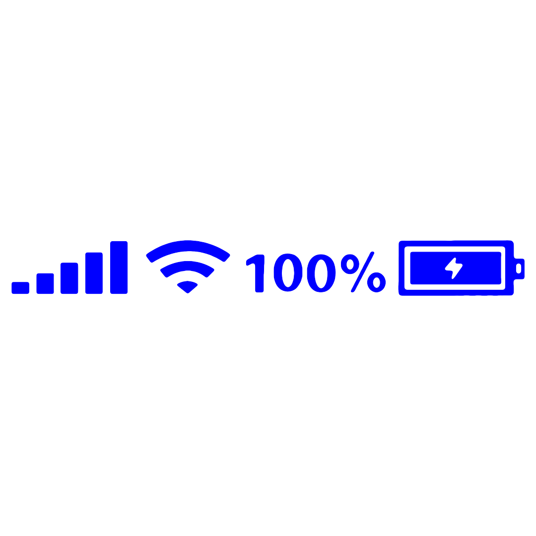 Sticker - SEMNAL WI-FI BATERIE