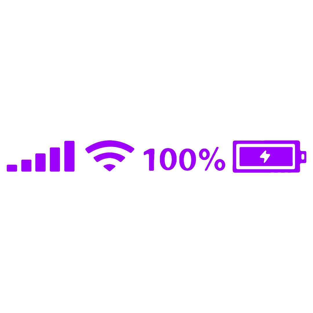 Sticker - SEMNAL WI-FI BATERIE