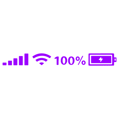 Sticker - SEMNAL WI-FI BATERIE