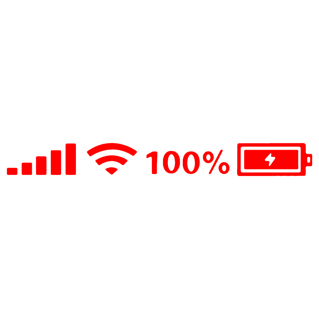 Sticker - SEMNAL WI-FI BATERIE