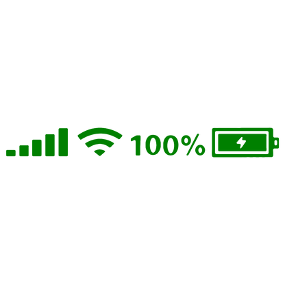 Sticker - SEMNAL WI-FI BATERIE