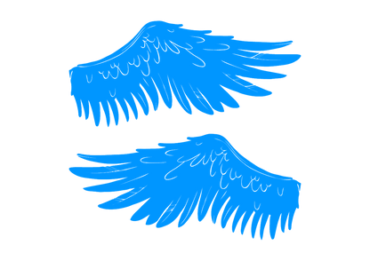 Sticker Set - X2 WINGS