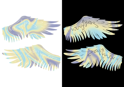 Sticker Set - X2 WINGS